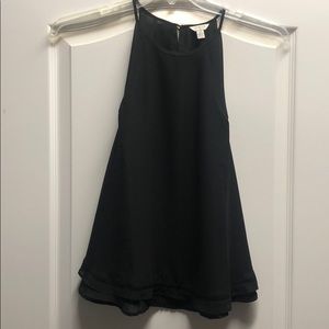 Guess black tank. Sheer with liner